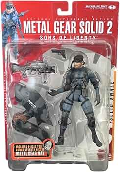 Amazon.co.jp: マクファーレン・トイズ メタルギアソリッド2 ソリッド